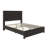  Farmhouse 2 Piece Queen Bedroom Set, Platform Bed And 6 Drawer Dresser, Black-594345210-594345215