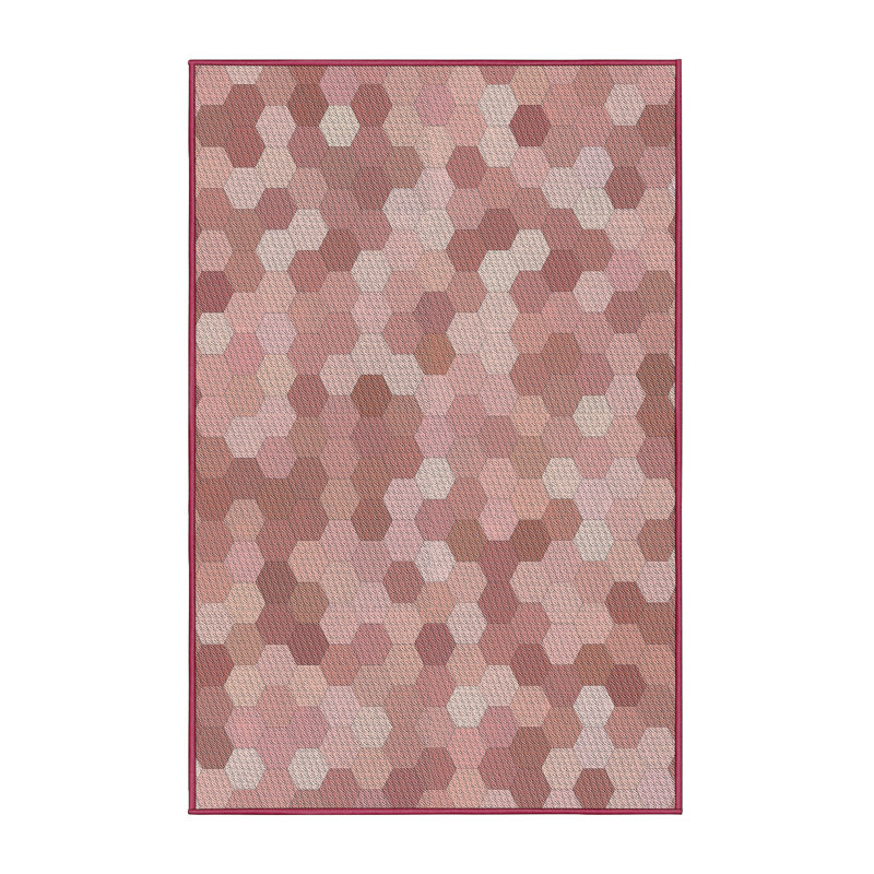 Tapis zone beige à motifs, Rectangle 8 pi x 10 pi