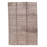 Hand Woven Silk and Wool Striped Area Rug