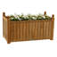 Teak Outdoor 36" Rectangle Planter Box