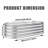 Galvanized Planter Raised Garden Beds-801747458