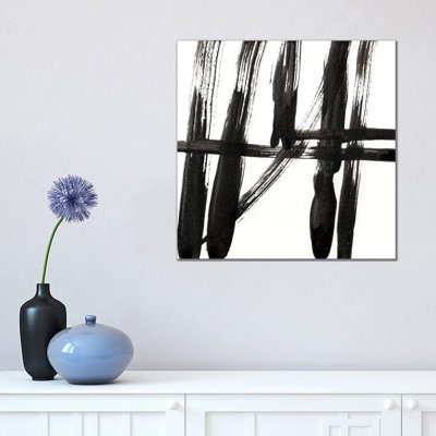 Linear Expression IV by J. Holland - Wrapped Canvas Print