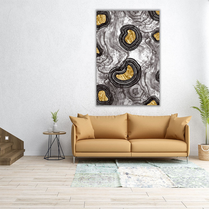«Power Abstracts 4», reproduction d'art sur toile, H 48 po x l 32 po