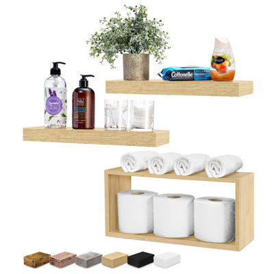  Ensemble de tablettes flottantes avec tablette