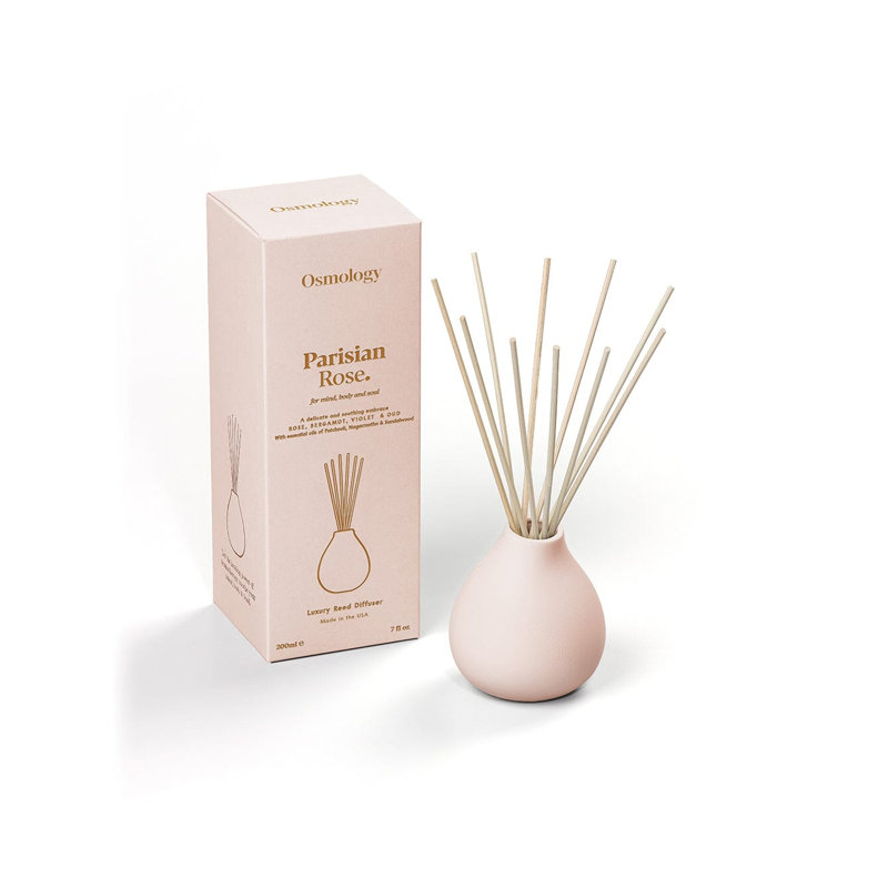 Parisian Rose Reed Diffuser - Rose Bergamot and Violet