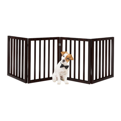 Wood Free Standing Pet Gate