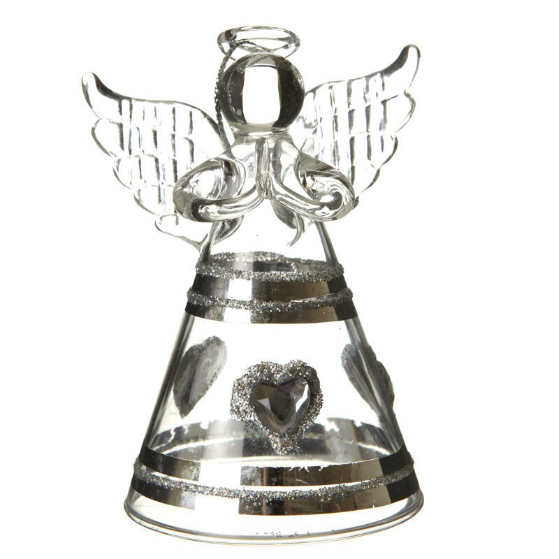 Mcdaniel 8cm Glass Hanging Figurine Ornament