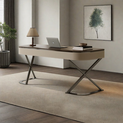 Italian Style Light Luxury Living Room Desk
