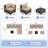 Dinyu Wicker 6 - Person Modular Patio Conversation Set with Cushions-1444861070