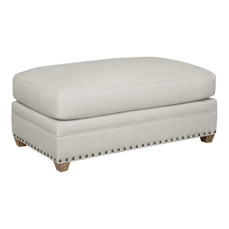 Fairgrove 44" Ottoman & Half, Hampton, Callaloo Cotton, Yes