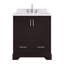 Meuble-lavabo simple avec plateau en quartz Abshire-94668861