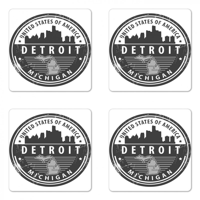 Sous-verre de détroit