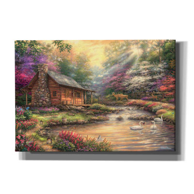 Epic Graffiti 'Brookside Retreat' By Chuck Pinson, " Brookside Retreat " by Chuck Pinson