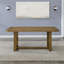 Parker Dining Table, Trestle Base, Light Oak, Table