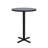 24'' L Round Breakroom Table