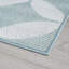 Tapis bleu clair à tissage plat Molinari-2047075081