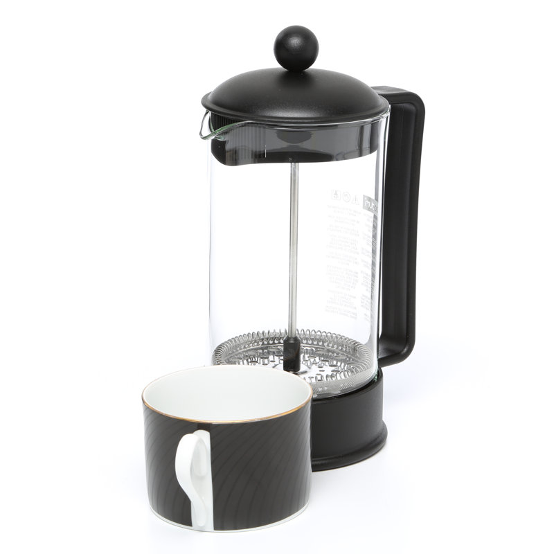 Bodum Brazil French Press Coffee Maker, Red, Capacity 34 oz