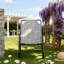 Chaise berçante pour l'extérieur