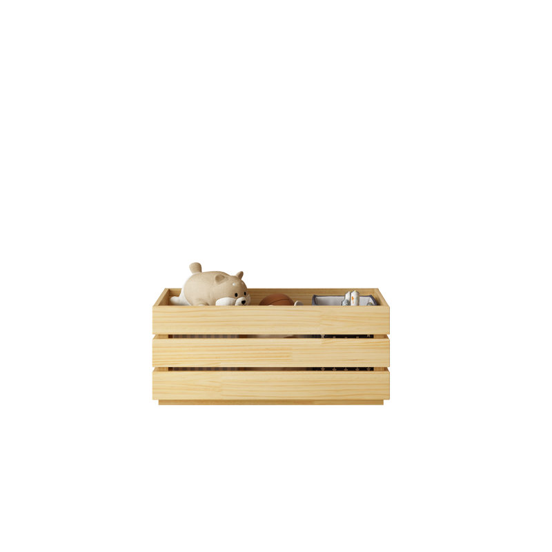 Wood Toy Box Storage Box 