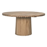 Lane Round Solid Oak Dining Table