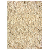 Nemesis Cowhide Geometric Area Rug