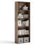 Bibliothèque de rangement à 5 tablettes H 67 "x l 23,5" Gethers-1443431230