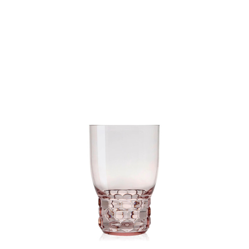 Jellies Drinking Glass, Pink, 32 oz.