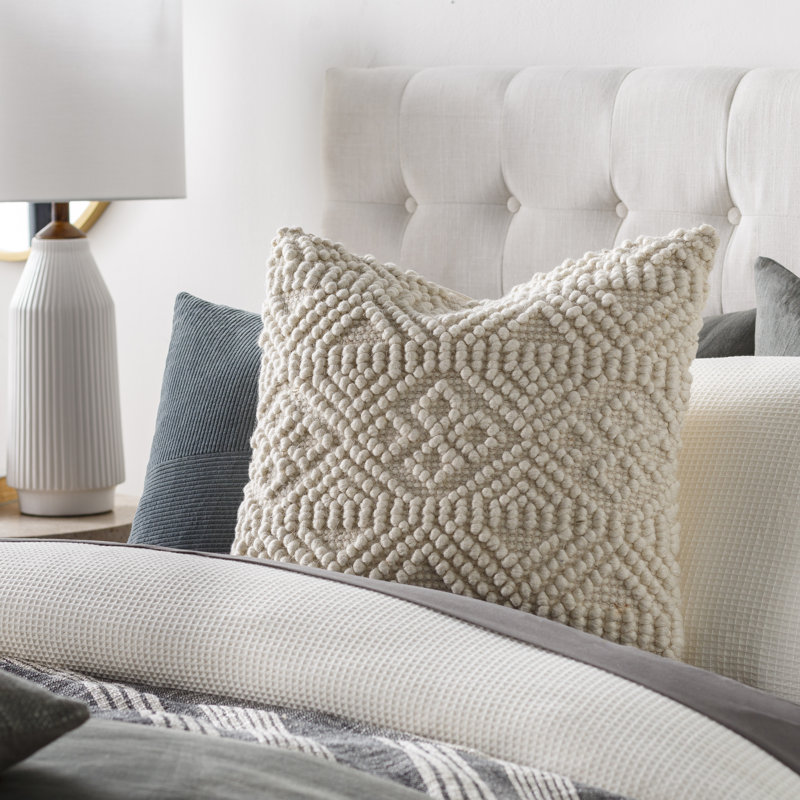Coussin décoratif tribeca en mélange de coton / mélange de laine / polyester / mélange de polyester, Duvet