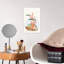 Marine Life Collection Contemporary Fish Wall Art Print 1 Piece Wrapped Canvas Wall Art-989241832