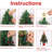 Plastic Artificial Tree Stand For Max. Tree Height Under 6 Ft.