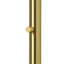 72'' Antique Brass, Marble Base, Dimmable Overarching Floor Lamp