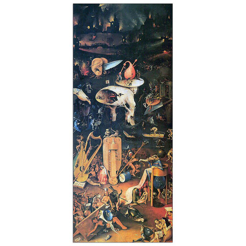Hieronymus Bosch - Wrapped Canvas Print