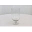Cole And Grey Glass Ribbed Candle Holder With Elevated Base