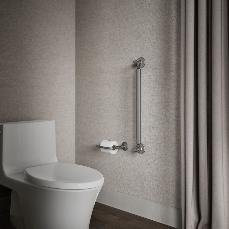 Kohler Artifacts Grab Bar, 24"W, Vibrant Titanium