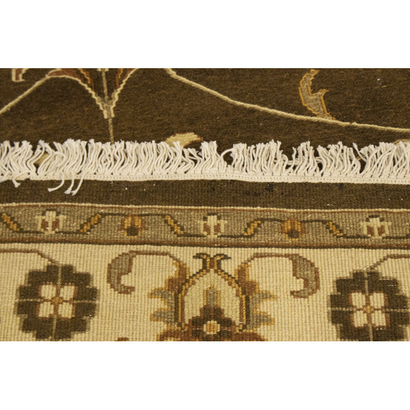 Tapis brun traditionnel Kilim & Sumak 6X8