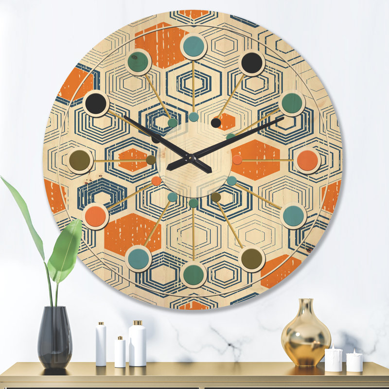 Horloge murale Hexagon, Grand