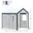 Outsunny 8' X 6' X 7' Walk-In Greenhouse
