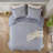 Cozy 3-piece King Bedding Sets, Polyester Microfiber Ruffles, Farmhouse Design