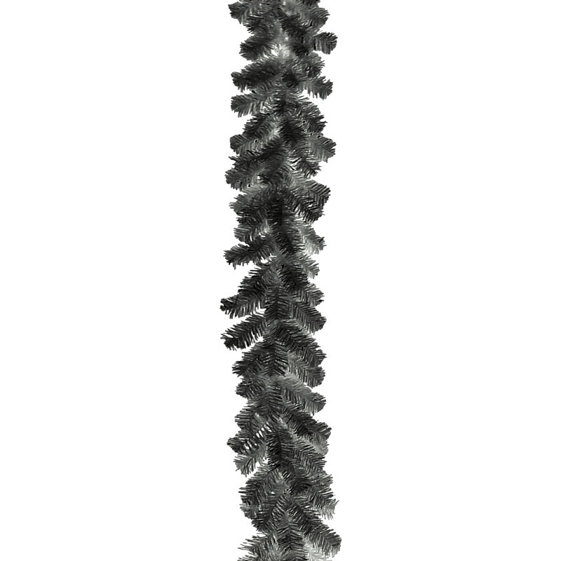 Guirlande Tinsel 6 pi. Tinsel Collection, Noir