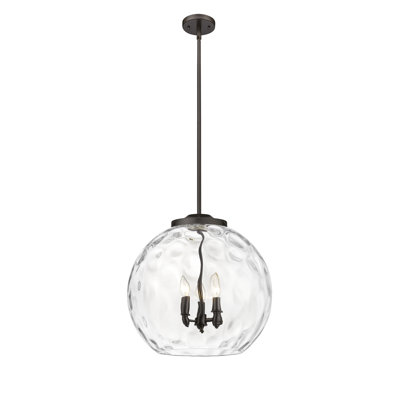 Luminaire suspendu sphère 3 lumières 3 lumières