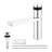 Single-Hole Single-handle Bathroom Faucet with Drain Assembly-2115676334