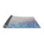 Tapis bleu/gris à motifs-106987923