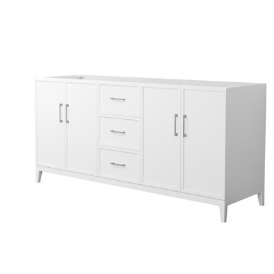 Elan 71'' Double Bathroom Vanity Base Only