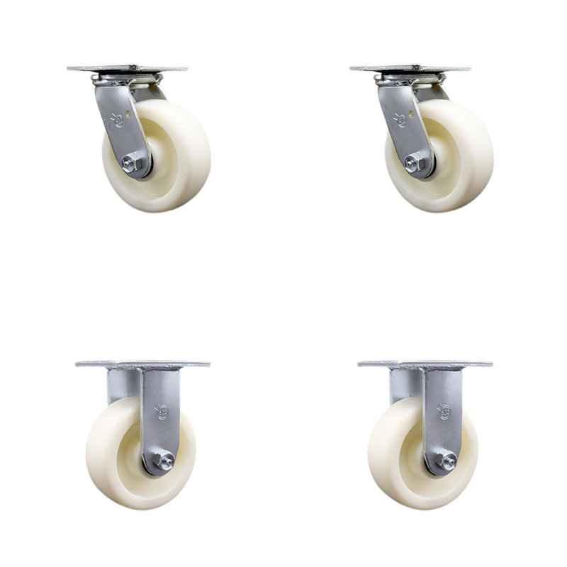 Ensemble de roulettes avec roulement à billes