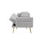 Canapé-lit d'appoint rembourré Modern Modern-522363897