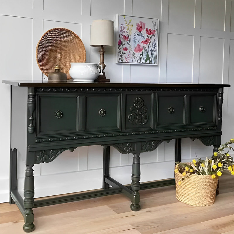 Retro Multifunctional Practical Console Cabinet