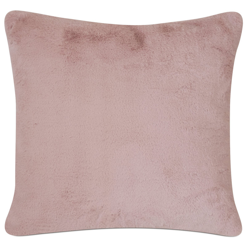 Estelle Square Pillow Cover & Insert, Faux Down