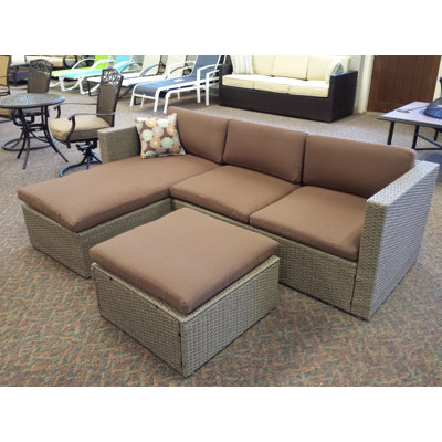 Canapé modulaire avec coussins Zeba