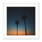 Sunset Palms Print by Vitaliy Paykov