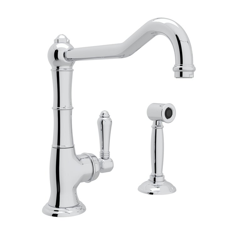 Cinquanta™ Extended Spout Kitchen Faucet with Side Spray